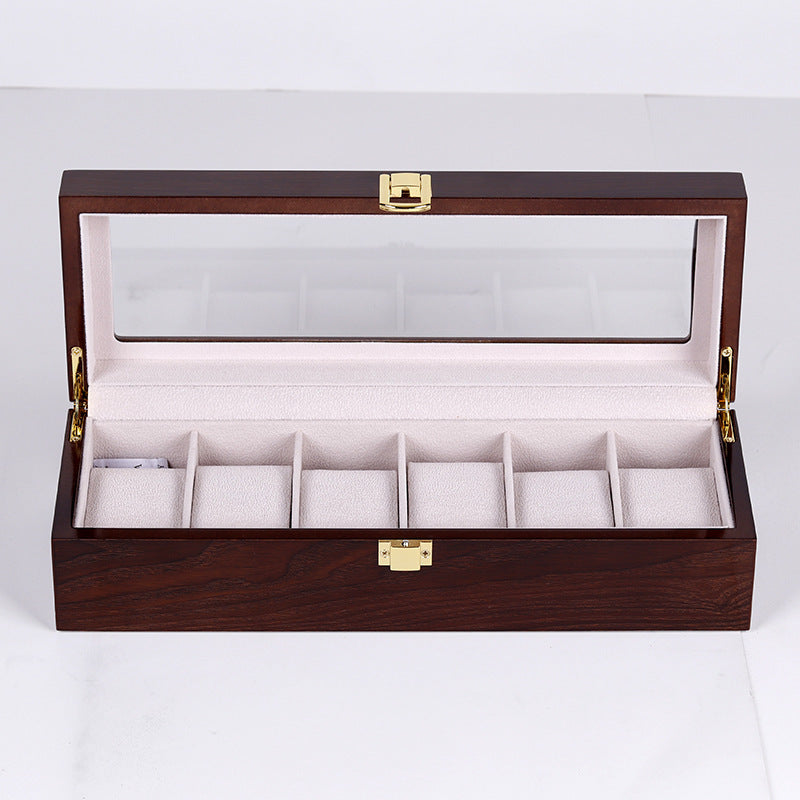 Baking Paint Watch Varnish Watch Storage Display Wooden Box