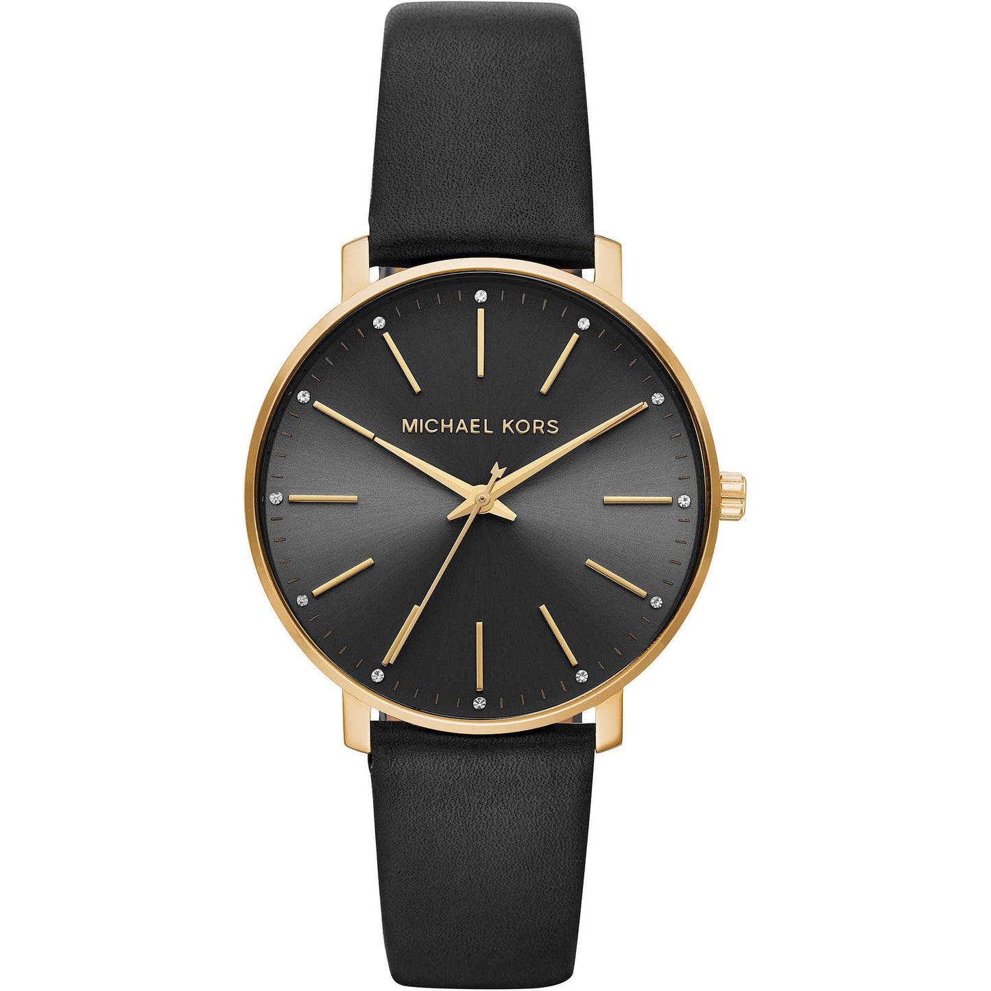 Michael Kors Orologio Pyper per donna, Movimento al quarzo a tre lancette con cinturino in pelle