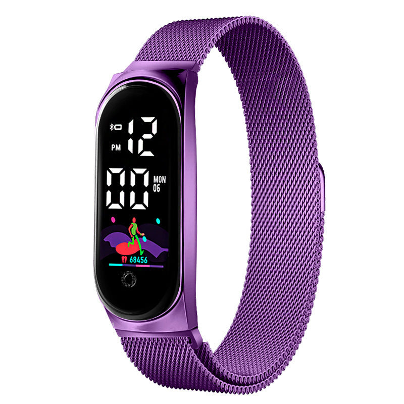 Innovative Colorful Waterproof Touch Screen Bracelet &amp; Watch