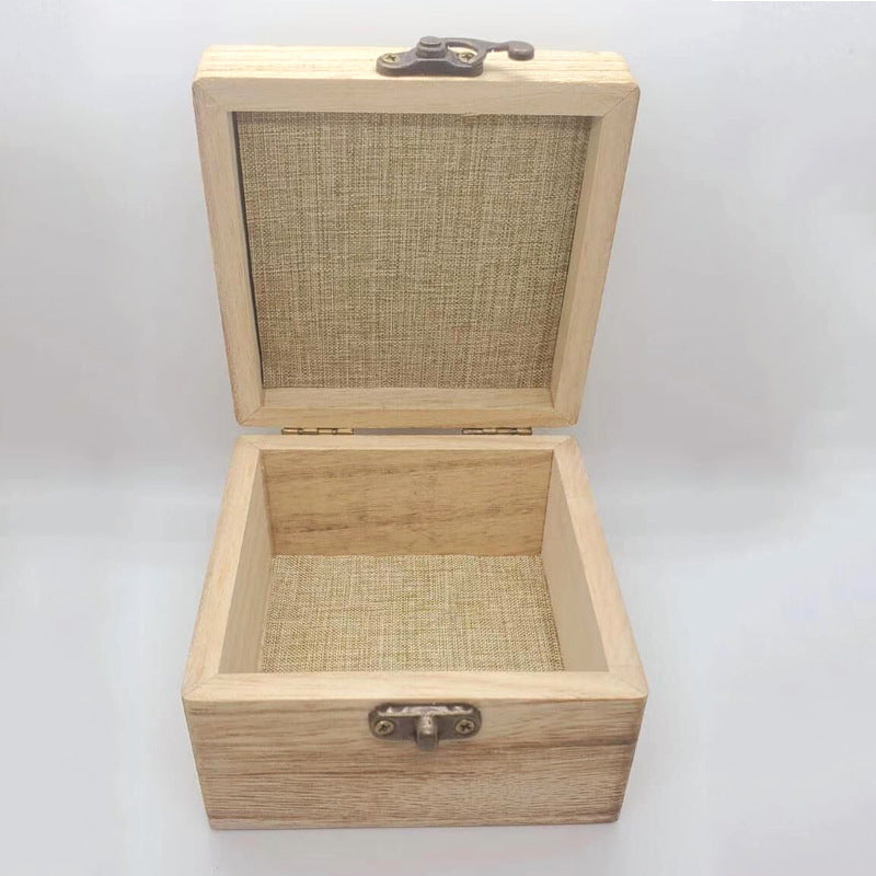 Wooden Watch Box Paulownia Craft Gift Box High-end Wooden Box