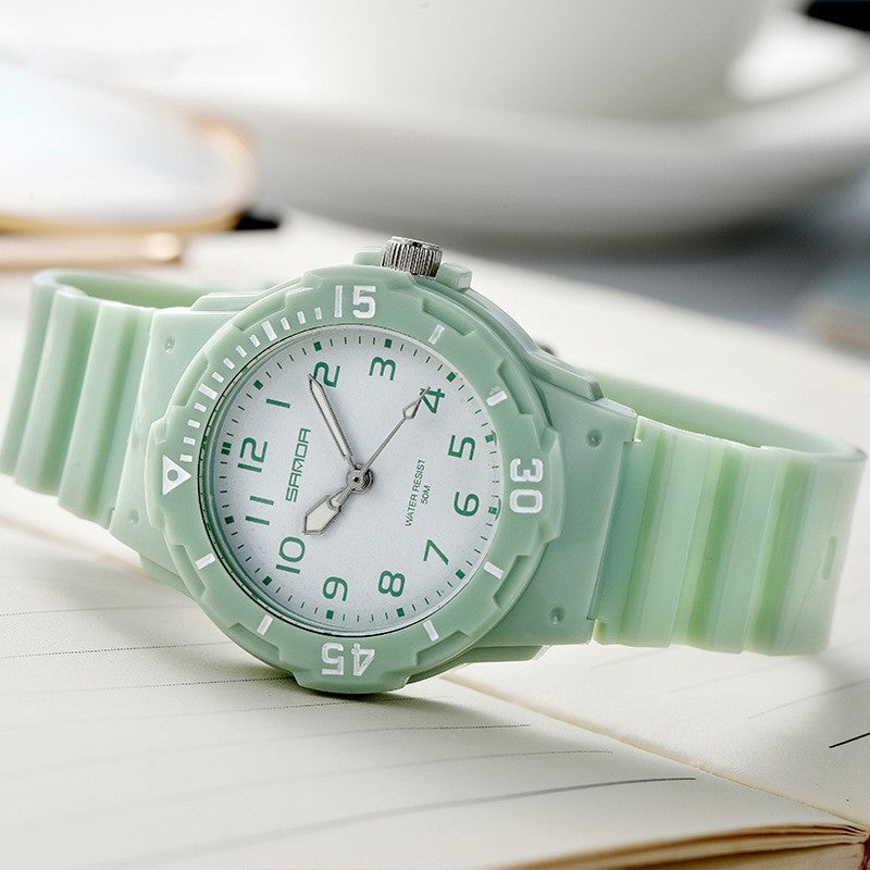 Outdoor Leisure Simple Watch Temperament Wild Female Middle School Student Watch