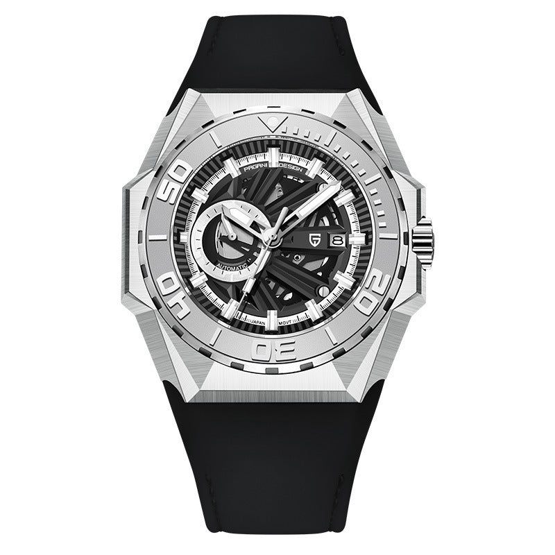 Automatic Mechanical Watch Stainless Steel Men's Watch
