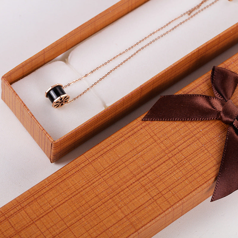 Creative necklace bracelet gift box factory wholesale snowflake point jewelry box watch box custom jewelry box