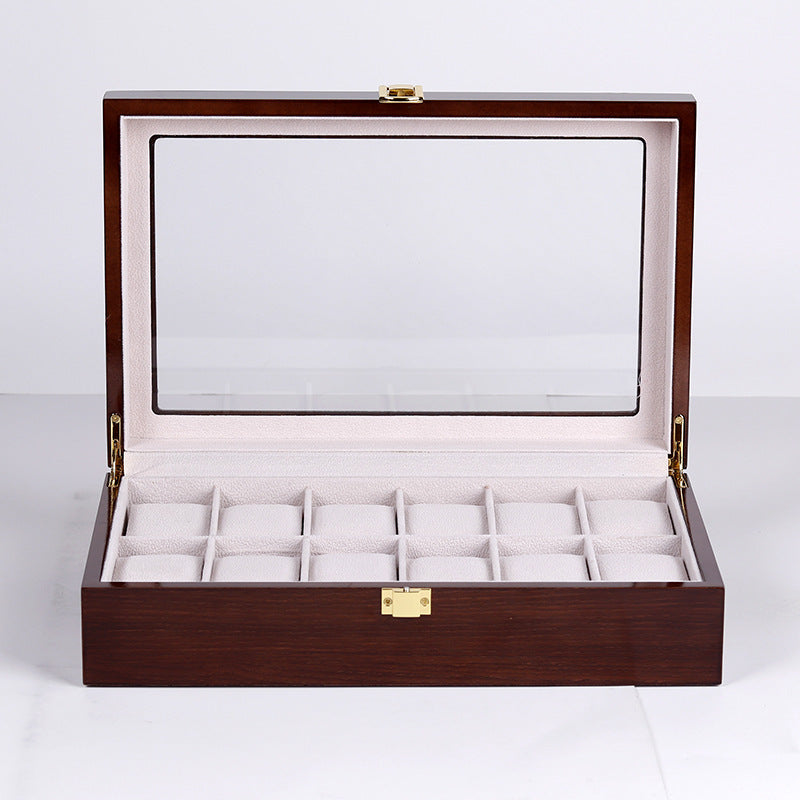 Baking Paint Watch Varnish Watch Storage Display Wooden Box