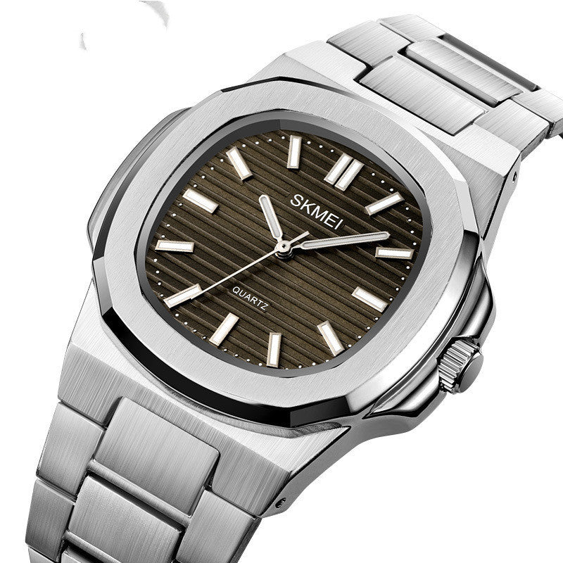 Simple Business Men's Watch Steel Strap Watch