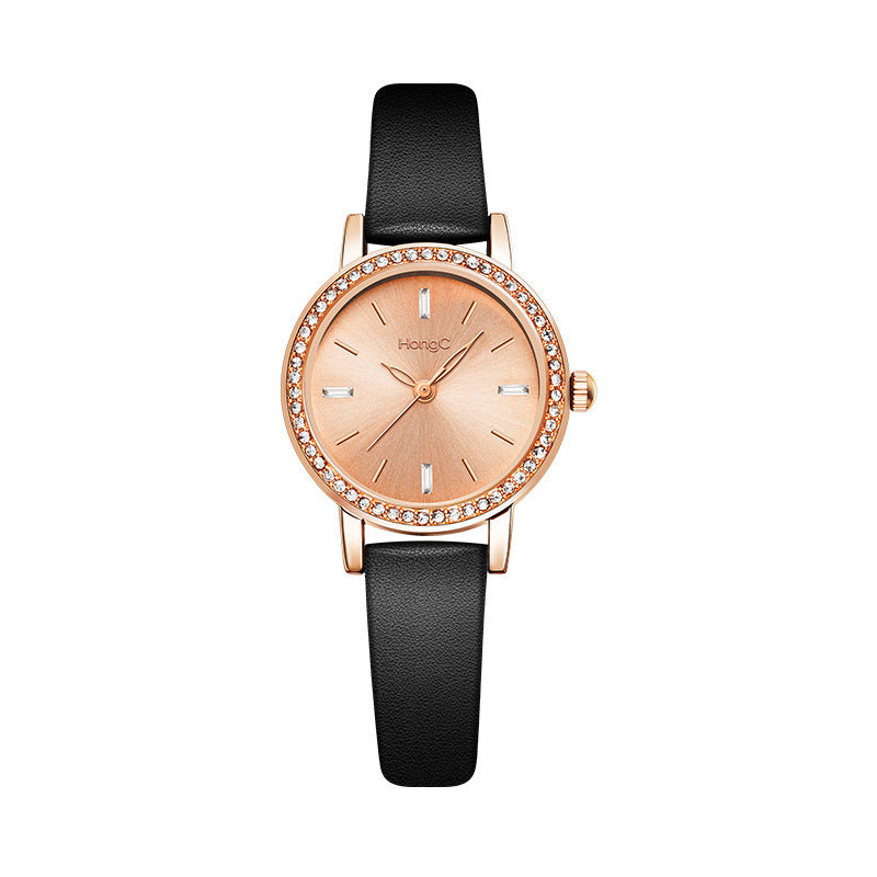 Women's Watch Student Fashion Korean Diamond Belt