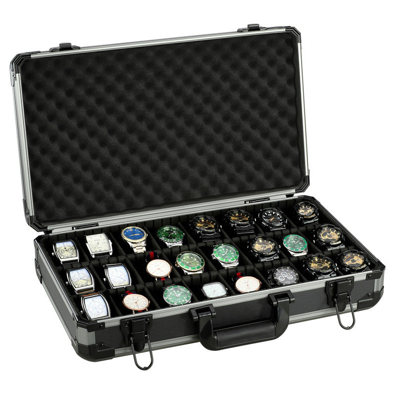 Portable Aluminum Alloy Display Package Watch Box