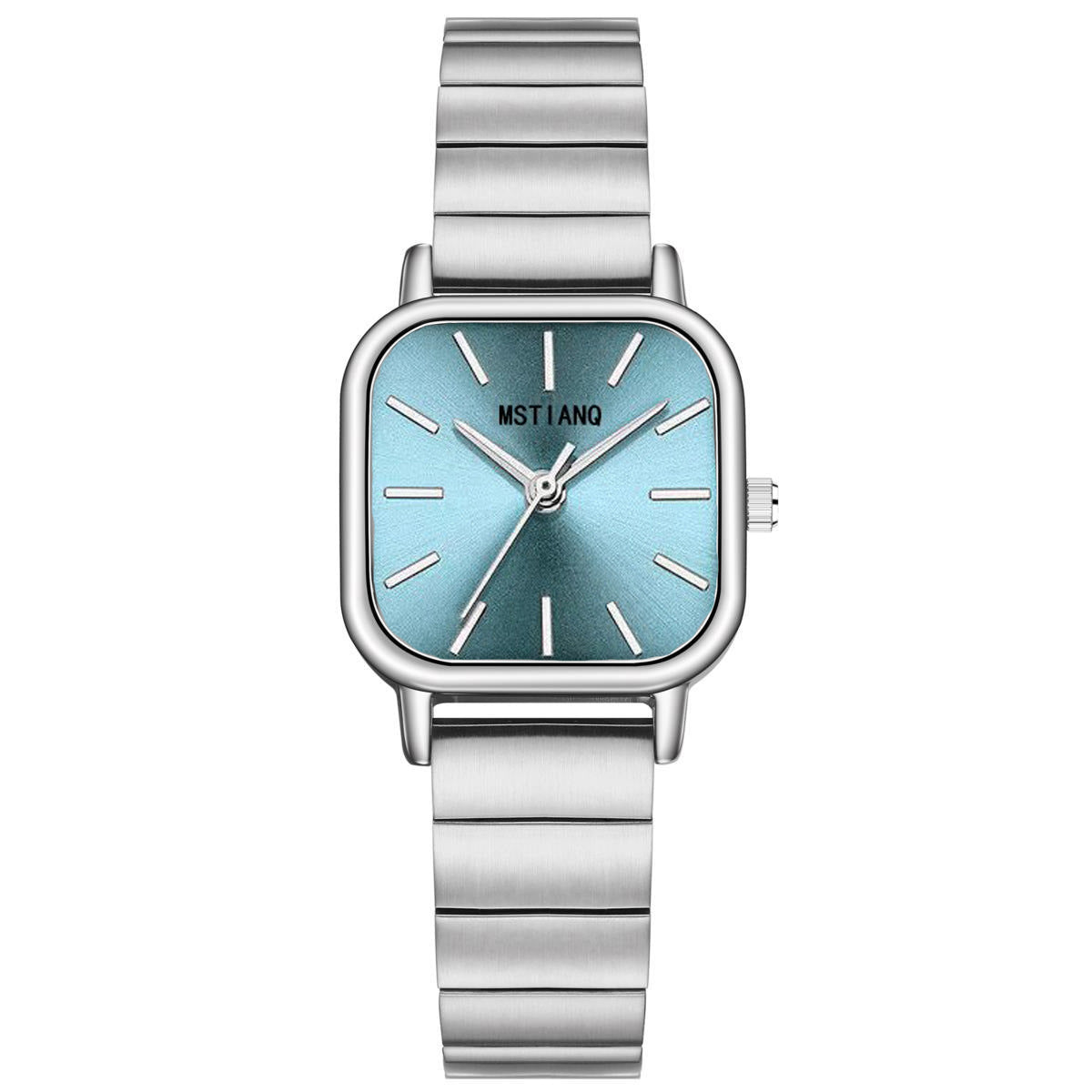 ins niche design women's fashion versatile watch female Korean version simple temperament student steel belt examination quartz watch