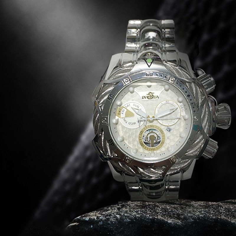 One piece of steel wire rope cross-border watch European alloy quartz watch men's waterproof watch non-mechanical watch