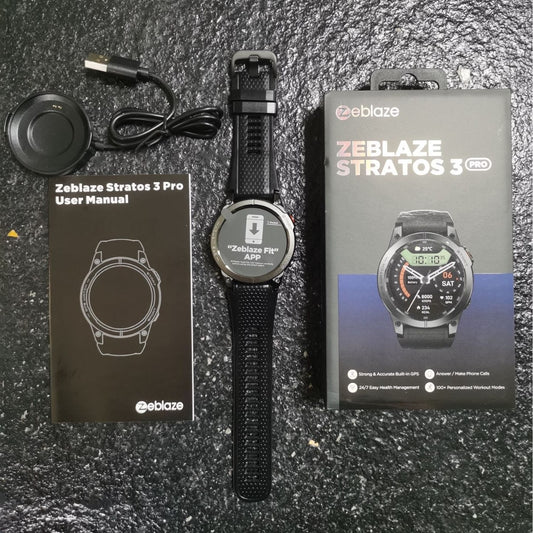 Stratos3pro Smart Watch GPS Positioning Motion Track