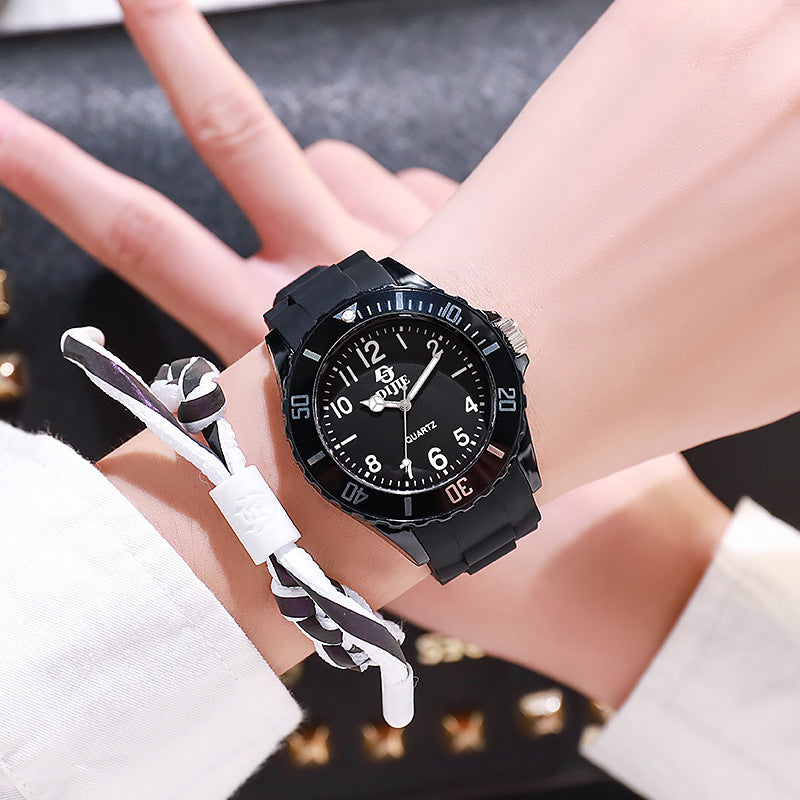 Special watch for exams for girls and boys, junior high school students, simple junior and high school waterproof, drop-proof and silent children's watch