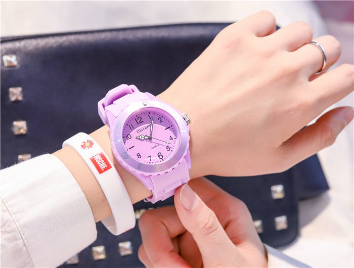 Special watch for exams for girls and boys, junior high school students, simple junior and high school waterproof, drop-proof and silent children's watch