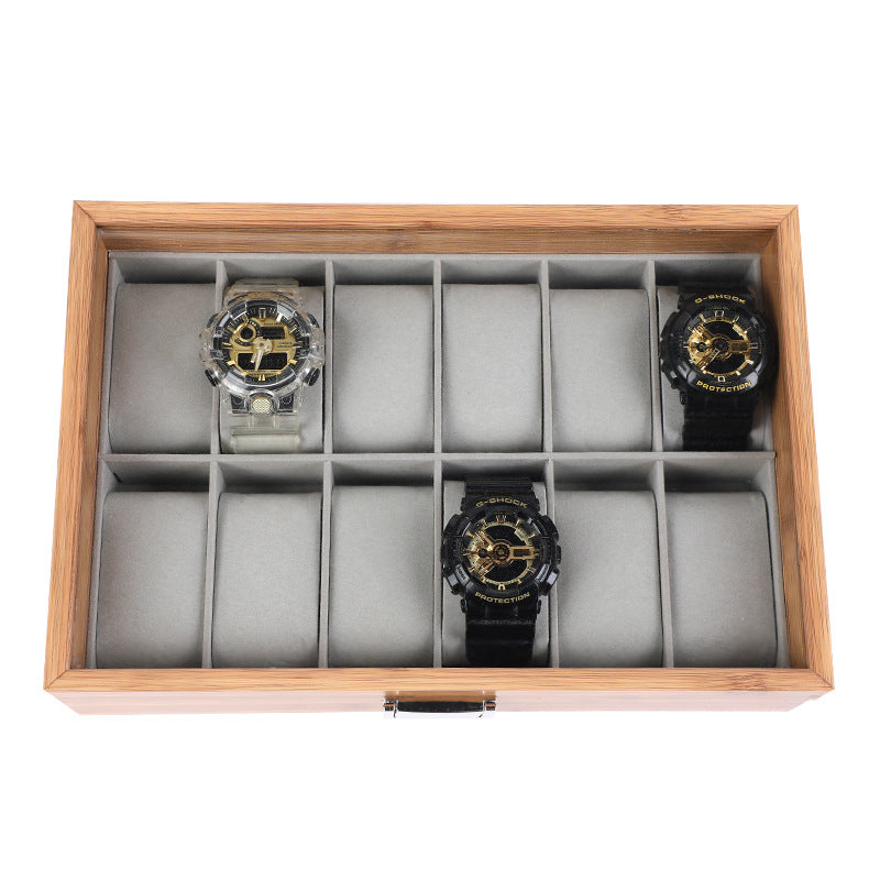 Wooden Watch Storage Display Box