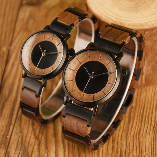 DODO DEER Factory direct sales walnut watch Amazon Shopee LOGO customized wood watch