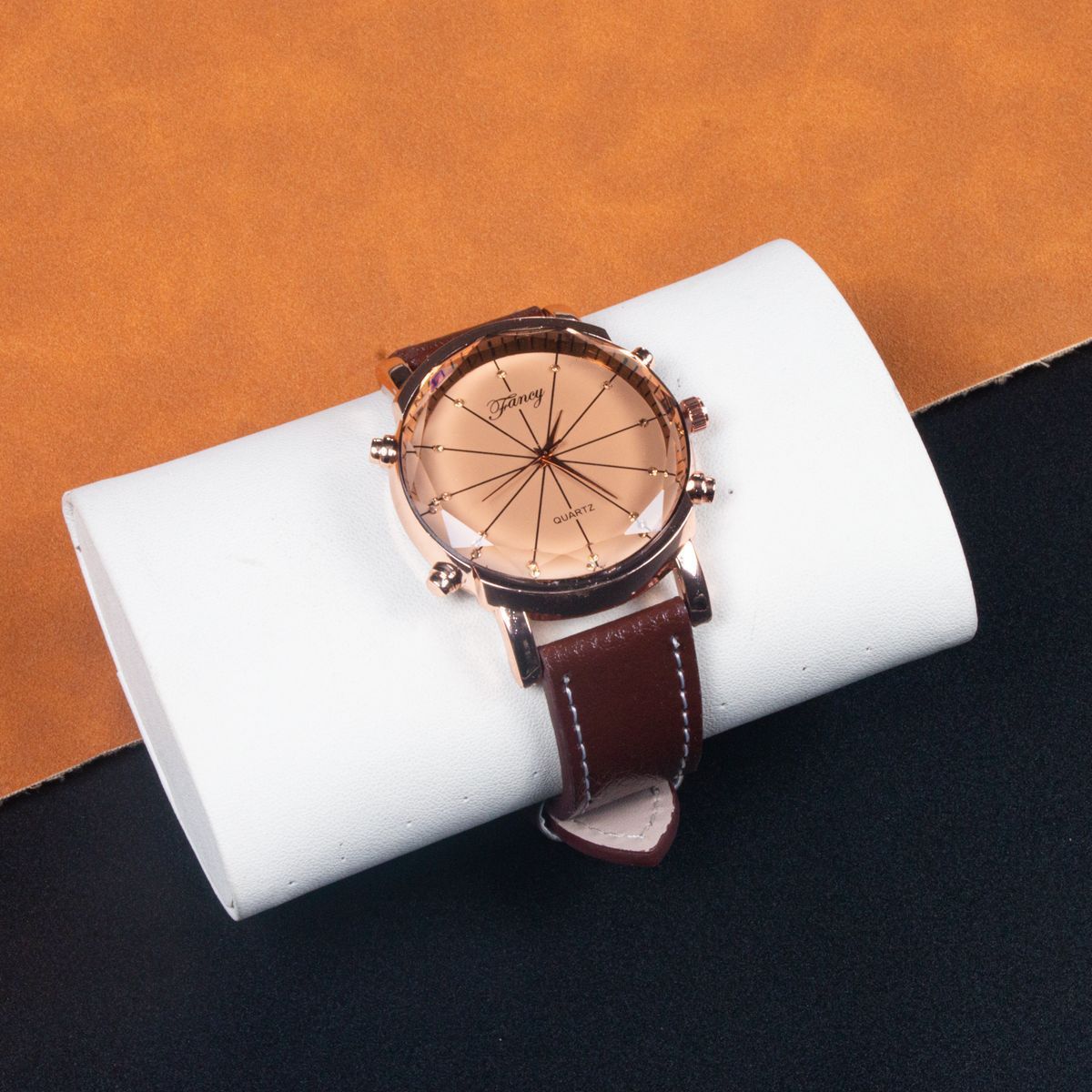 Watch Keychain Pen Cufflinks Four-piece Men's Hand Gift Box