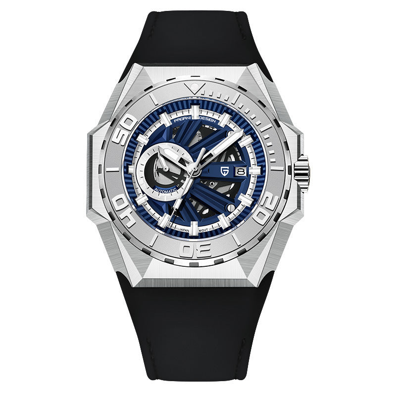 Automatic Mechanical Watch Stainless Steel Men's Watch