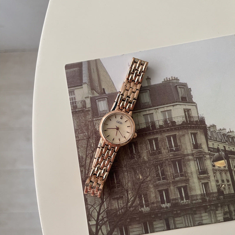 Casual Fashion Design Chain Watch Korean Style Quartz Watch