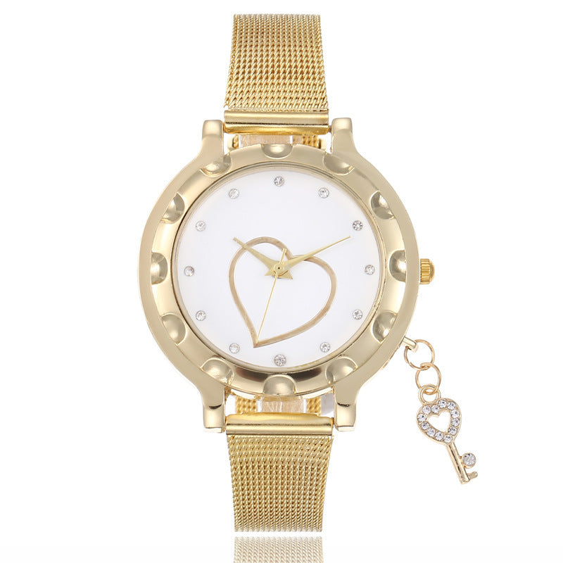 Owl Pendant Quartz Watch Watch Rhinestone Fashion