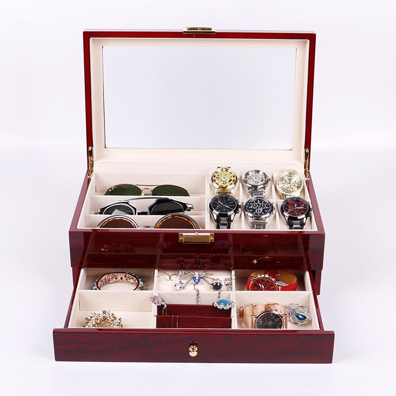 Creative Watch Storage Box Spray Paint