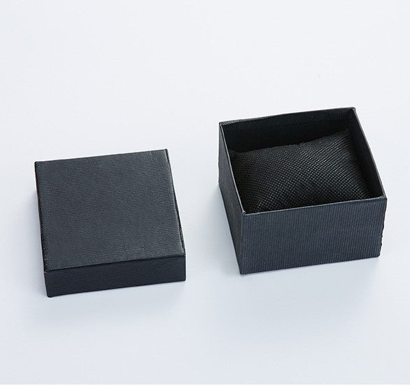 Household Simple Striped Square Watch Box