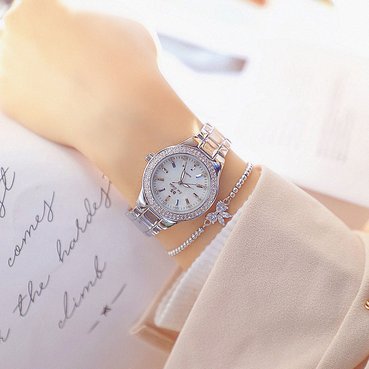 Watch Chain Watch Women's Full Of Diamonds