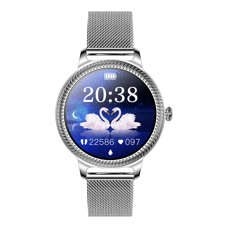AK38 Women's Smart Watch with Heart Rate Monitor, Bluetooth Bracelet, Smart Sports Watch