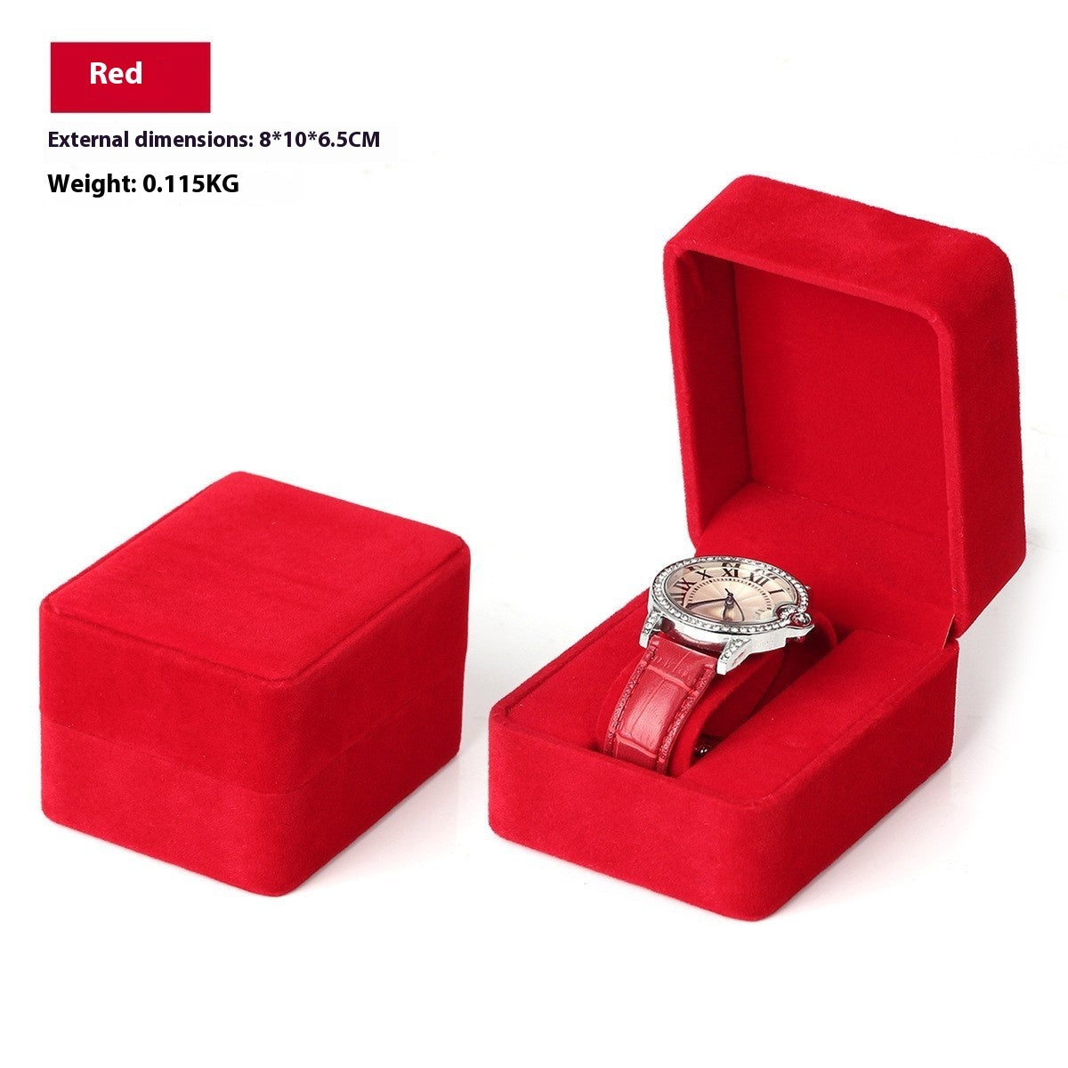 Premium Black Watch Box PU