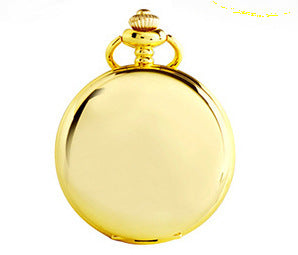Vintage Clamshell Two-faced Quartz Pocket Watch