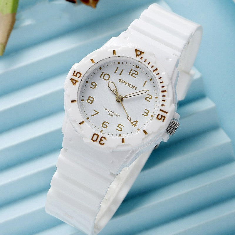 Outdoor Leisure Simple Watch Temperament Wild Female Middle School Student Watch