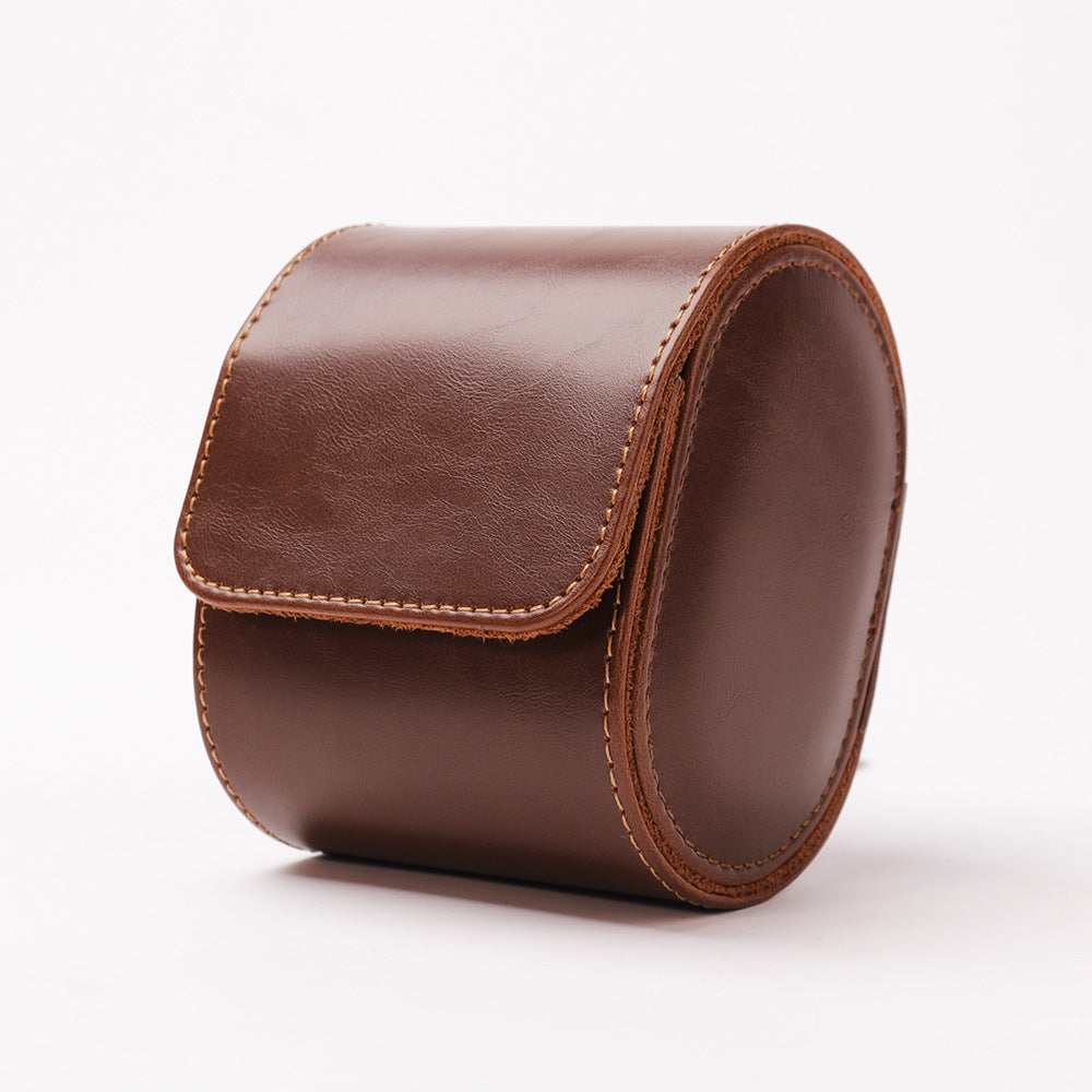 Portable Watch Storage Box Leather Gift Packaging