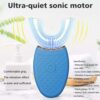 Silicone Electric Toothbrush 360° for Aldult Smart Automatic Whitening - immagine 7