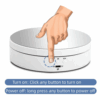 360° Electric Motorized Rotating Display Stand Jewelry Photography - immagine 9