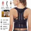 Adjustable Posture Corrector Low Back Support Shoulder Brace Belt For - immagine 5