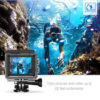 4K  Waterproof All Digital UHD WiFi Camera + RF Remote And Accessories - immagine 9