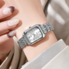 Luxury Women Watches Fashion Rectangle Ladies Steel Band Quartz Watch - immagine 5