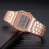 2024 Digital Watches For Men Sports Waterproof Bracelet Clock Gold - immagine 2