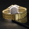 2024 Digital Watches For Men Sports Waterproof Bracelet Clock Gold - immagine 5