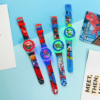 Flash Light Spiderman Kids Watches For Boys Cartoon Hello Kitty Mickey - immagine 4