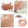 Fast Shipping Plush Pet Bed with Ears and Tail for Cats and Small Dogs - immagine 3