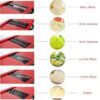 Stainless Steel 6 Blades Vegetable Slicer - immagine 3