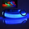 USB RECHARGEABLE LED PET DOG COLLAR - immagine 2
