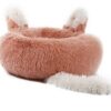 Fast Shipping Plush Pet Bed with Ears and Tail for Cats and Small Dogs - immagine 2