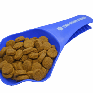 2in1 Paw-shaped Durable and Sturdy Pet Food Scoop/Clip (1 cup)
