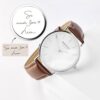 Handwriting Gifts for Groom, Engraved Watch for Men - immagine 4