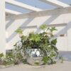 Eclectic Whimsical Disco Ball Hanging Herb Planters for Indoor, - immagine 2