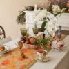 Italian Style Decorative Table Runner for Elegant Fall Table Setting - immagine 7