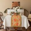 Italian Style Decorative Table Runner for Elegant Fall Table Setting - immagine 2
