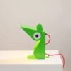 Whimsical Eclectic Memphis Mouse Table Lamp for Study - Full Spectrum - immagine 3